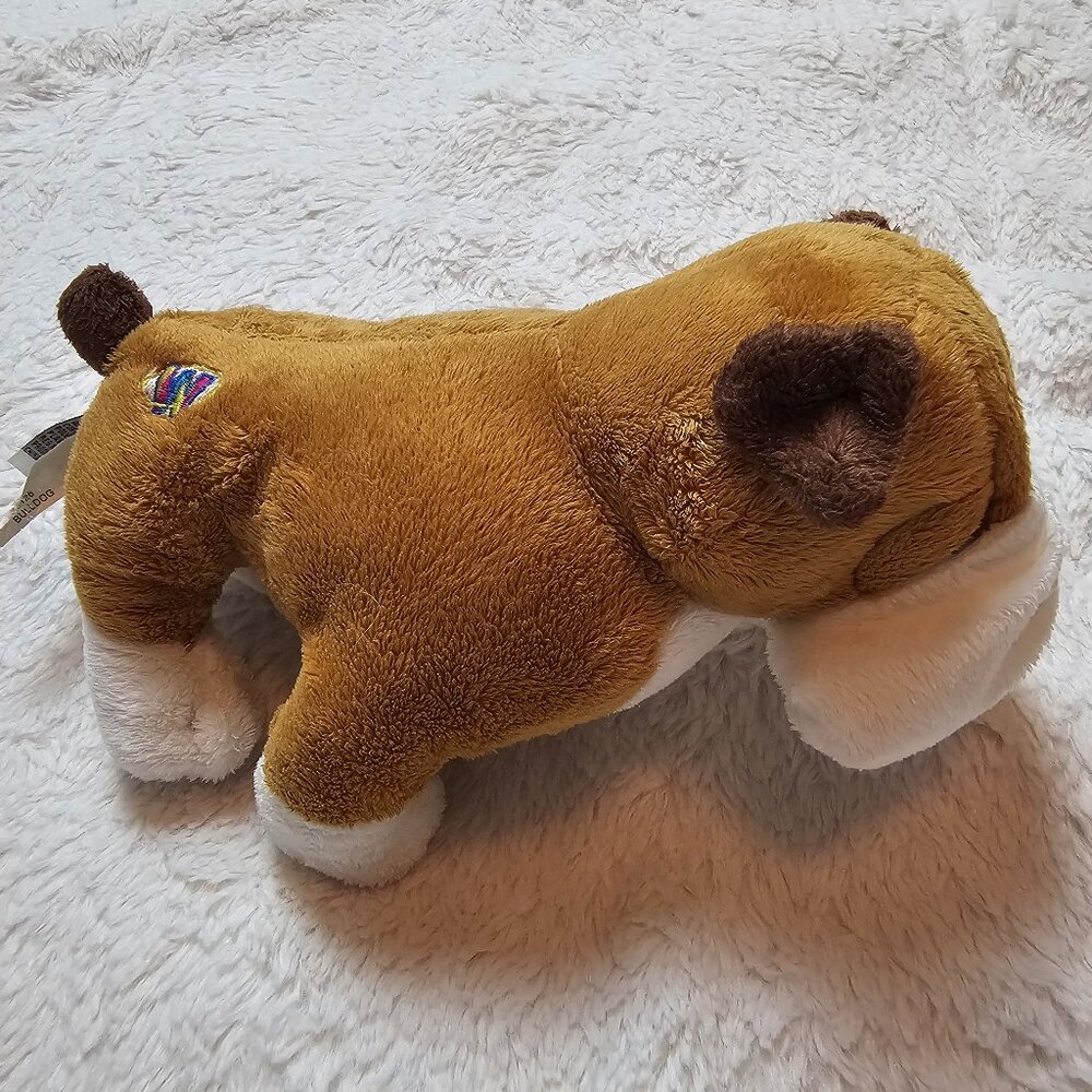 Ganz Webkinz Bulldog HM126 Plush Stuffed Animal NO CODE
